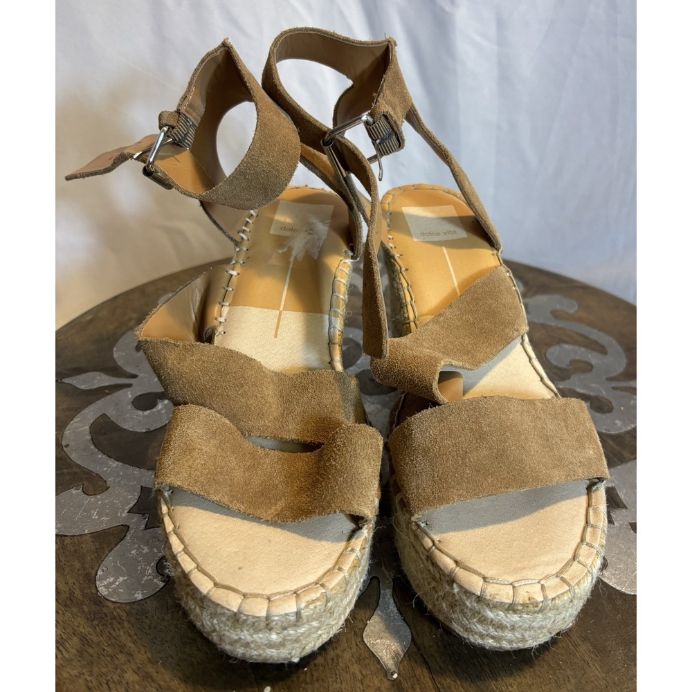 DOLCE VITA Shayla Platform Wedge Espadrille 8.5